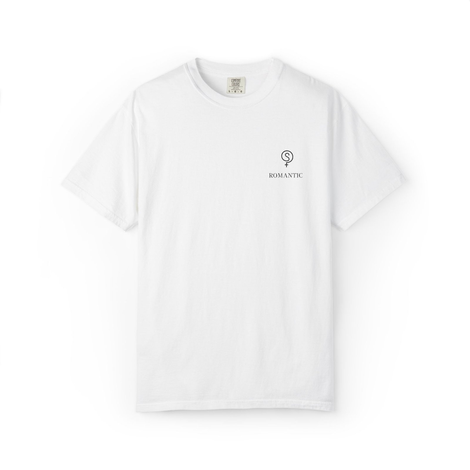 The Romantic Tee — Soft Colors