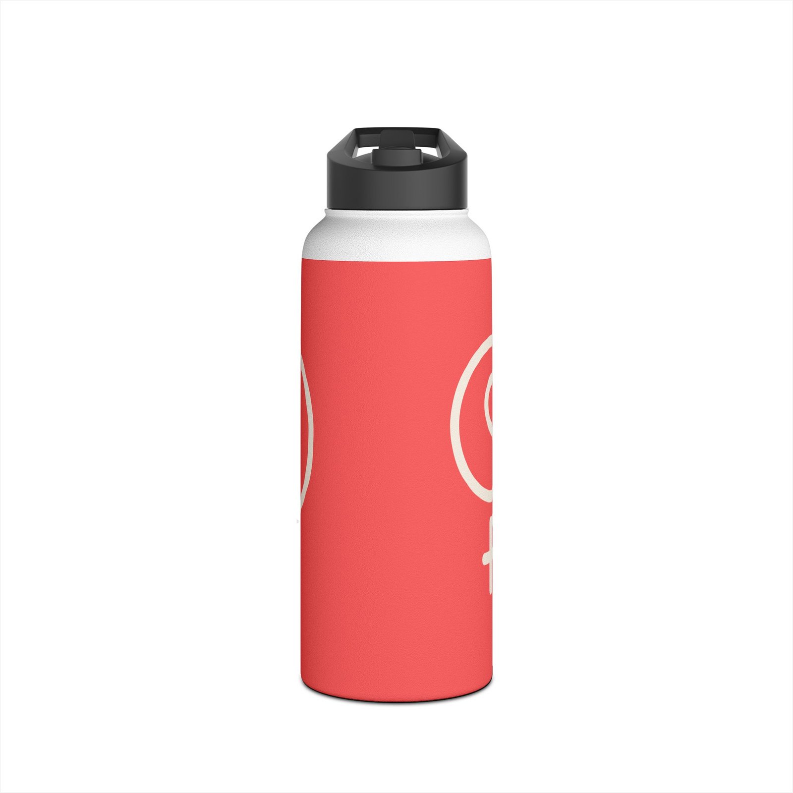 The VibeSequence 32oz Stainless Steel Bottle — Coral